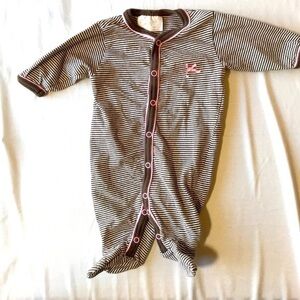 Coccoli Girls Footed Sleeper-Size 1 Month
